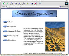 Sincere Suggestions
